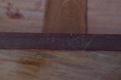 Lot 96 - HEAL & SON, LONDON; a Victorian satin birch...