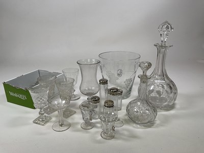 Lot 259 - A quantity of cut and hand blown glassware...