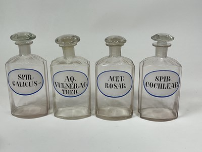 Lot 8 - A quantity of 19th century apothecary bottles...