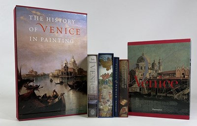 Lot 366 - A quantity of books relating to Venice to...