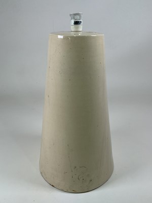 Lot 588 - A contemporary Continental ceramic lamp base...