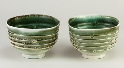 Lot 290 - JACK DOHERTY (born 1948); a pair of ribbed...