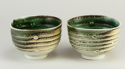 Lot 290 - JACK DOHERTY (born 1948); a pair of ribbed...