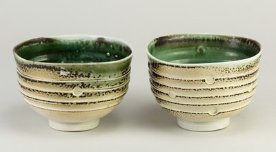 Lot 290 - JACK DOHERTY (born 1948); a pair of ribbed...