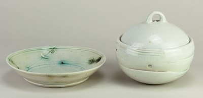 Lot 291 - JACK DOHERTY (born 1948); a porcelain bowl and...