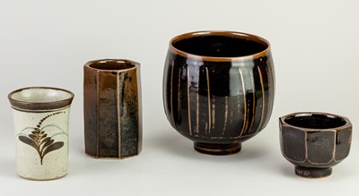 Lot 318 - JEREMY LEACH (born 1941) for Lowerdown Pottery;...