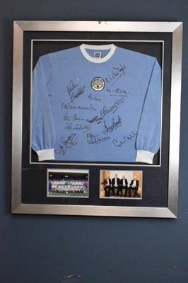 Lot 1097 - MANCHESTER CITY INTEREST; an autographed...