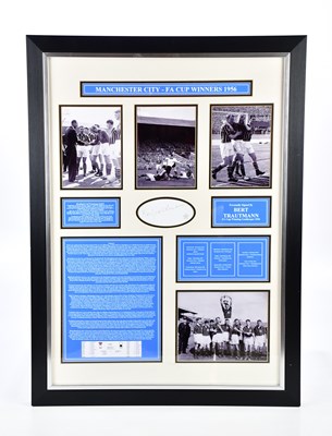 Lot 2339 - MANCHESTER CITY INTEREST; a Bert Trautmann...