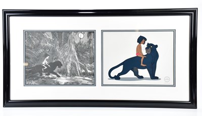 Lot 427 - DISNEY; a sericel 'Mowgli's Mentor', original...