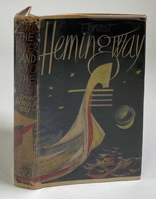 Lot 387 - ERNEST HEMINGWAY; 'Across the Rivers and into...