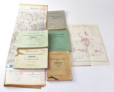 Lot 419 - OPERATION SEA LION; WWII German plans,...