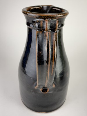 Lot 546 - NIC HARRISON (born 1949); a stoneware pitcher...