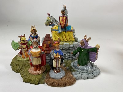 Lot 235 - ROYAL DOULTON BUNNYKINS; The Arthurian Legend...