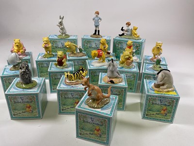 Lot 224 - ROYAL DOULTON; The Winnie The Pooh collection...