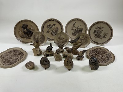 Lot 240 - POOLE POTTERY; a collection of stoneware...