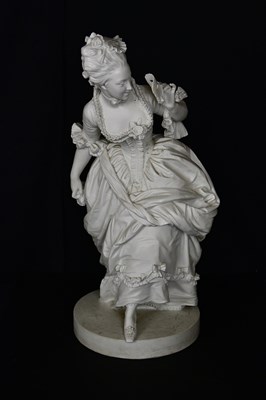 Lot 1424 - A large and impressive 19th century Parian...