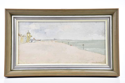 Lot 320 - LOLA SPAFFORD (born 1930); oil on board,...