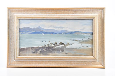 Lot 320 - LOLA SPAFFORD (born 1930); oil on board,...