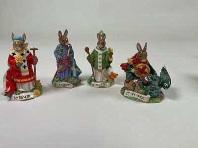 Lot 248 - ROYAL DOULTON BUNNYKINS; The Patron Saints...