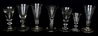 Lot 1471 - A collection of 19th century glassware...