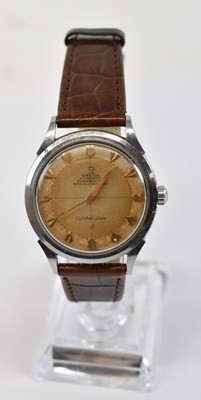 Lot 851 - OMEGA; a gentleman's automatic Chronometer...