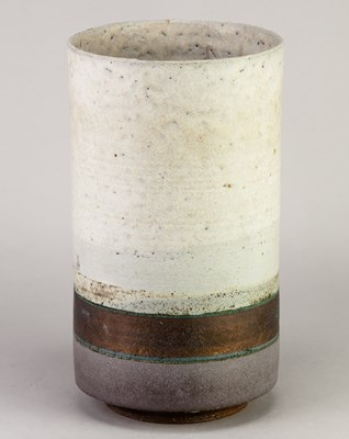 Lot 653 - ROBIN WELCH (1936-2019); a cylindrical...