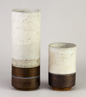 Lot 652 - ROBIN WELCH (1936-2019); a cylindrical...