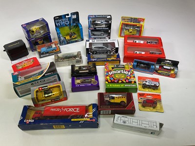 Lot 126 - A collection of boxed toys, various makes and...
