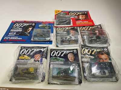 Lot 124 - JAMES BOND MAGAZINE COLLECTABLE CARS; Nos 1 to...