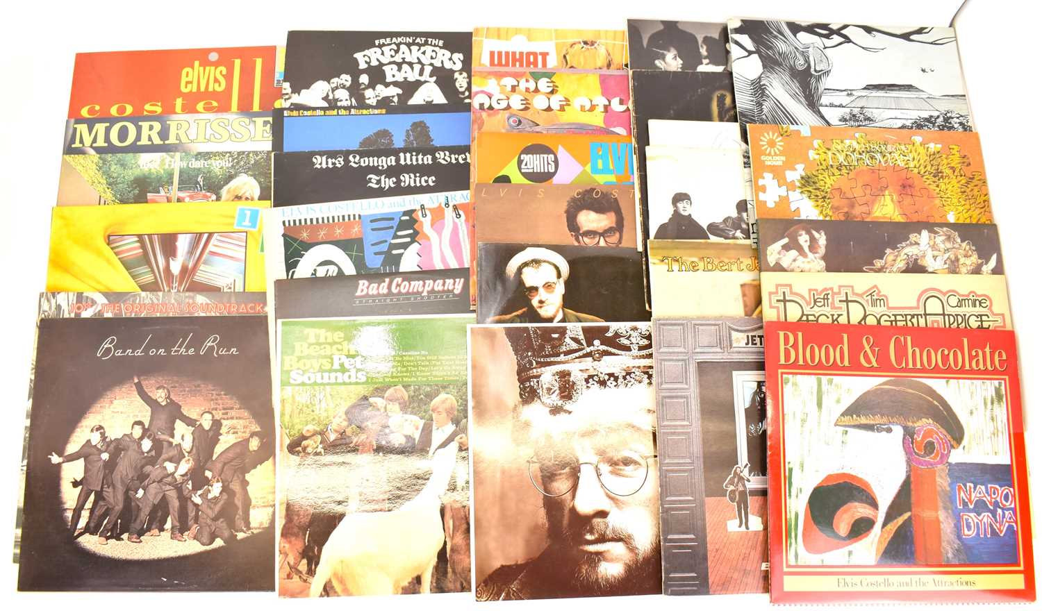 Lot 219 - ROCK AND POP; records to include three