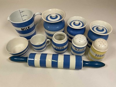 Lot 163 - A quantity of T G Green Cornishware comprising...