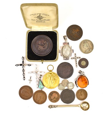 Lot 117 - Mixed collectibles and costume jewellery to...