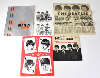 Lot 150 - THE BEATLES; a 'Four Aces' UK Tour programme,...