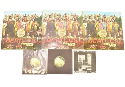 Lot 168 - THE BEATLES; three copies of 'Sgt. Pepper's...'...