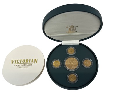 Lot 758 - A Victorian Anniversary Collection coin set...