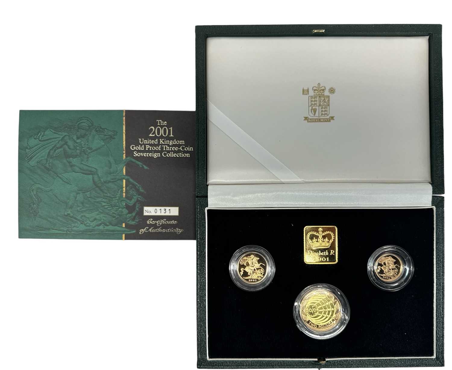 Lot 764 - THE ROYAL MINT; the 2001 United Kingdom Gold...