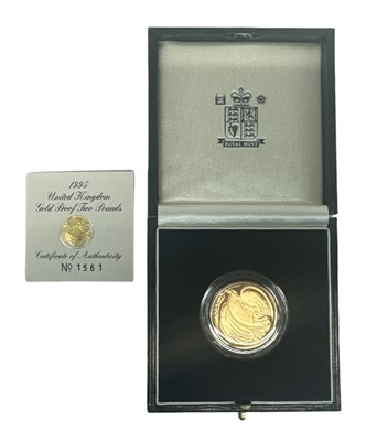 Lot 770 - THE ROYAL MINT; a 1995 United Kingdom gold...