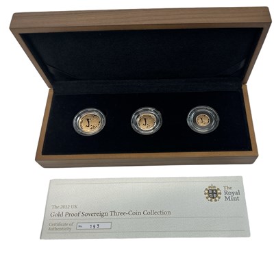 Lot 774 - THE ROYAL MINT; a 2012 Gold Proof Sovereign...