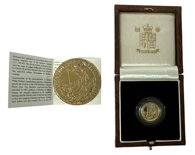 Lot 803 - THE ROYAL MINT; a 1999 Britannia gold proof...