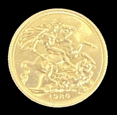 Lot 793 - An Elizabeth II full sovereign, 1980.