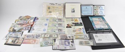 Lot 821 - A group of GB and all world banknotes...