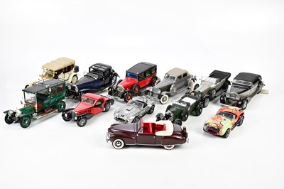 Lot 1162 - A large collection of diecast model vehicles...