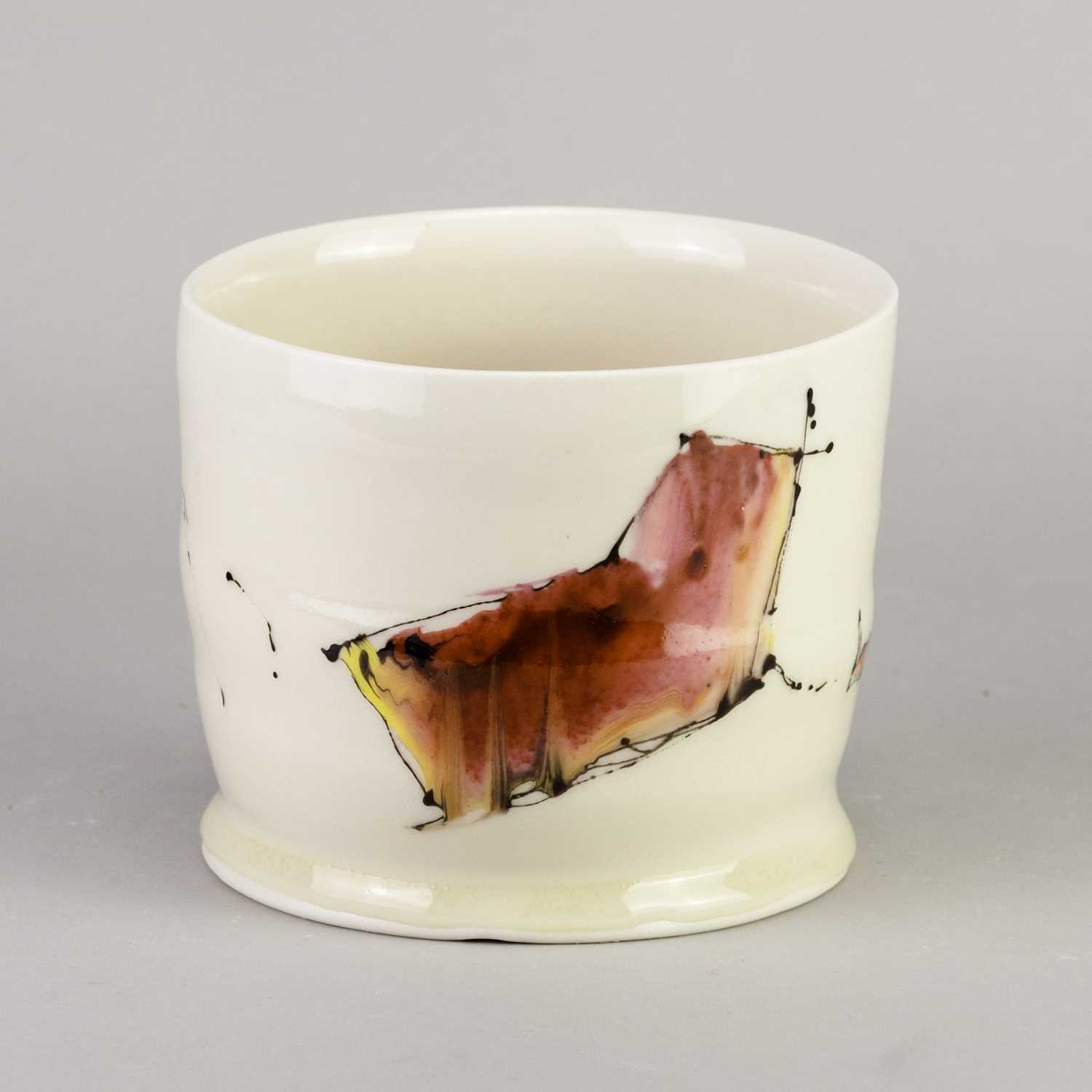 Lot 113 - ASHLEY HOWARD (born 1963); a porcelain vessel...