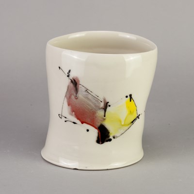 Lot 73 - ASHLEY HOWARD (born 1963); a porcelain vessel...