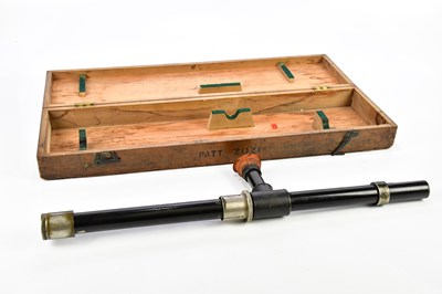 Lot 2572 - A cased WWII Ottway pattern 2021 artillery gun...