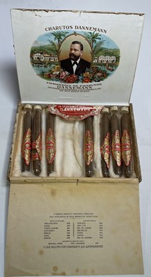 Lot 1 - CIGARS; a group of seven Dannemann cigars,...