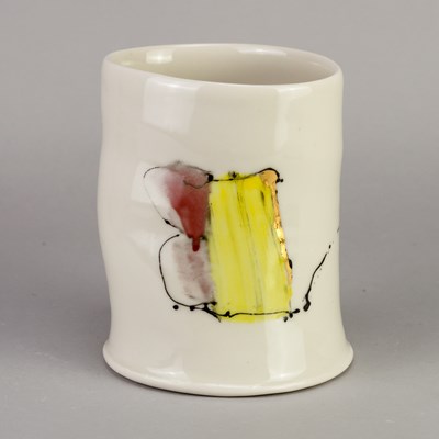 Lot 74 - ASHLEY HOWARD (born 1963); a porcelain vessel...