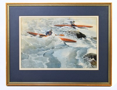 Lot 1011 - DAVID JOHN SWEETINGHAM; watercolour,...