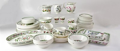 Lot 305 - PORTMEIRION; a part tea and dinner service...