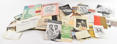 Lot 421 - A quantity of ephemera including postcards,...